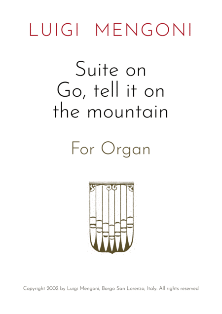 Suite On Go Tell It On The Mountain Sheet Music