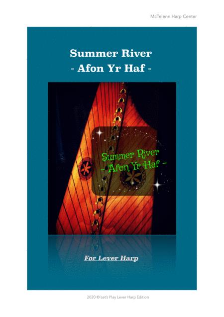 Summer River Afon Yr Haf For Lever Harp 2020 Fingerings Left Hand Chords By Eve Mctelenn Sheet Music