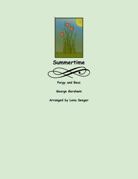 Free Sheet Music Summertime For Solo Viola
