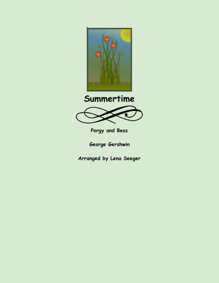 Summertime For Solo Viola Sheet Music