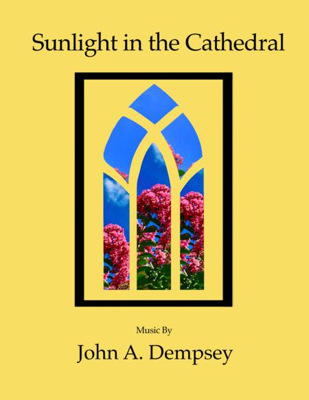 Sunlight In The Cathedral Trio For Oboe Cello And Piano Sheet Music