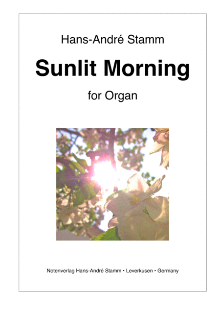 Sunlit Morning For Organ Sheet Music