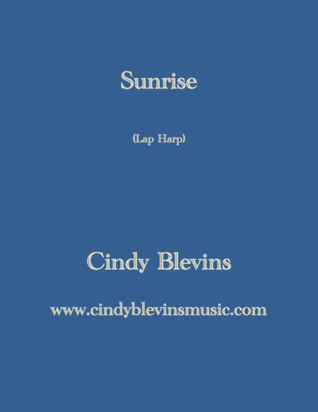 Free Sheet Music Sunrise An Original Solo For Lap Harp From My Book Guardian Angel