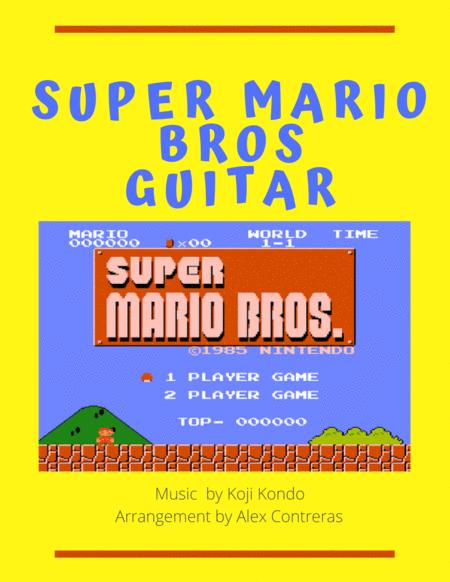 Super Mario Bros For Guitar Sheet Music