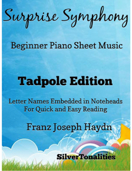 Surprise Symphony Beginner Piano Sheet Music Tadpole Edition Sheet Music