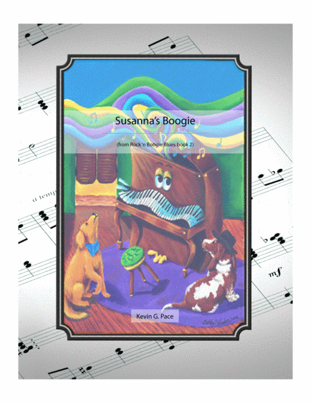 Free Sheet Music Susannas Boogie Original Piano Solo