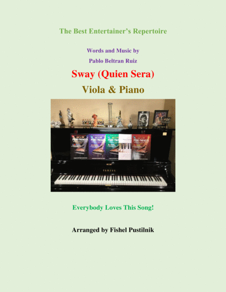 Sway Quien Sera For Viola Piano Sheet Music