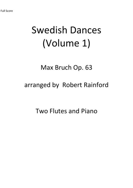 Free Sheet Music Swedish Dances