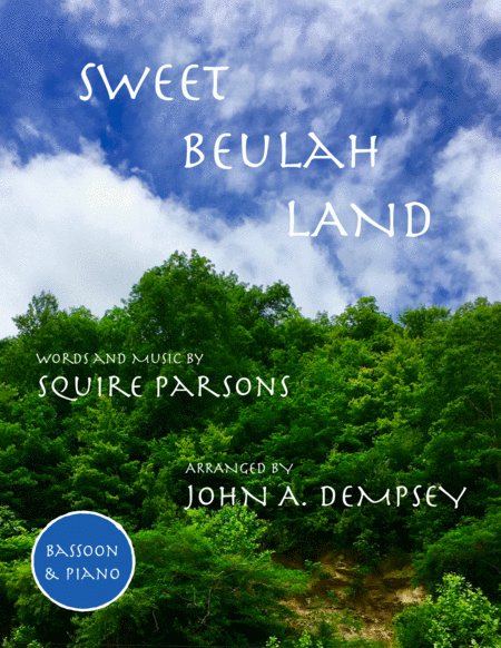 Sweet Beulah Land Bassoon And Piano Sheet Music