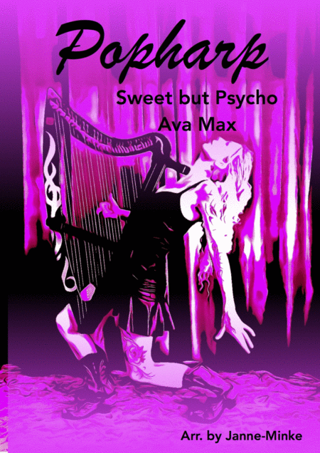 Sweet But Psycho Harp Solo Sheet Music