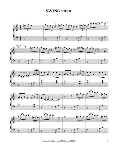 Free Sheet Music Swing 2020