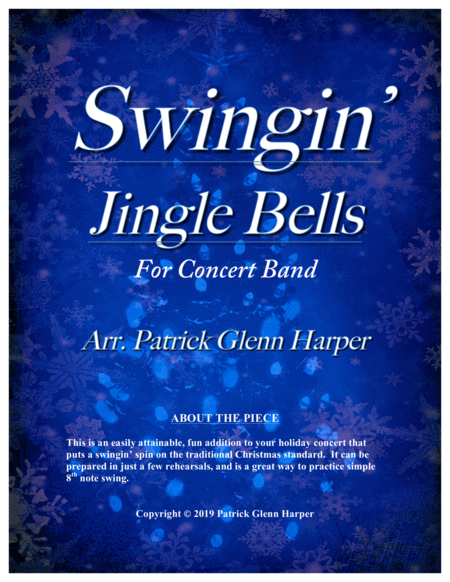 Swingin Jingle Bells For Concert Band Sheet Music