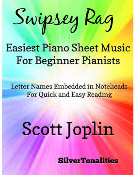 Swipsey Rag Easiest Piano Sheet Music For Beginner Pianists Sheet Music