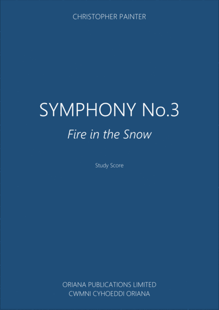 Symphony No 3 Fire In The Snow Sheet Music