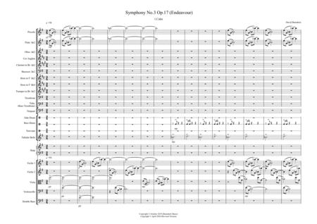 Free Sheet Music Symphony No 3 Op 17 Endeavour