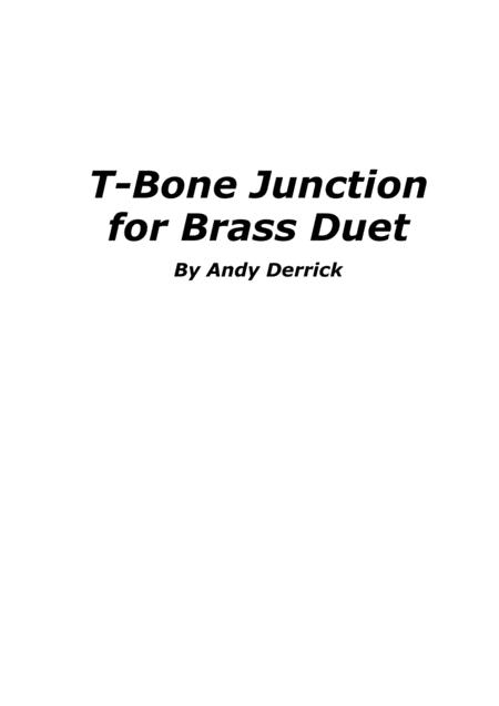 T Bone Junction Brass Duets In Treble Bass Clef Sheet Music