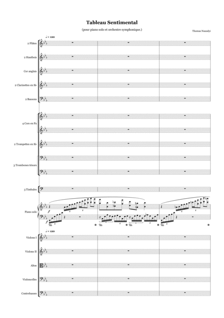 Tableau Sentimental Sheet Music