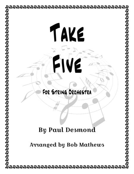 Take Five For String Orchestra Sheet Music