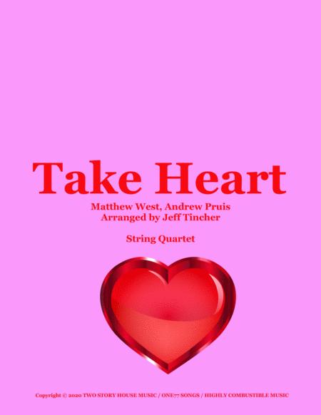 Free Sheet Music Take Heart