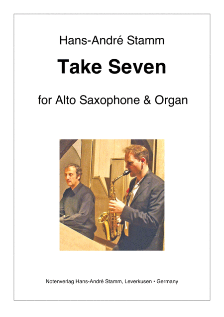 Take Seven For Alto Saxophone And Organ Sheet Music