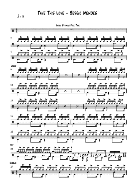 Take This Love Sheet Music