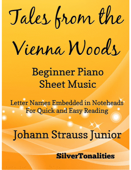 Tales From The Vienna Woods Beginner Piano Sheet Music Sheet Music