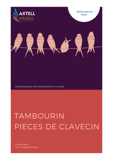 Tambourin Pieces De Clavecin Sheet Music