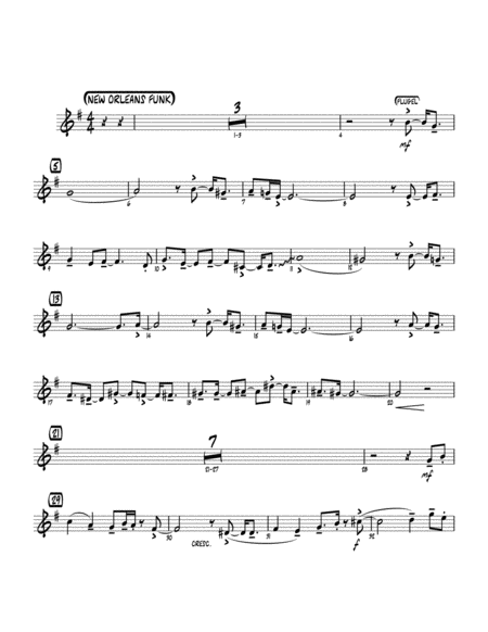 Tangerine Arr John Wasson Trumpet 2 Sheet Music