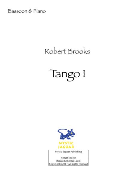 Tango 1 For Bassoon And Piano Sheet Music