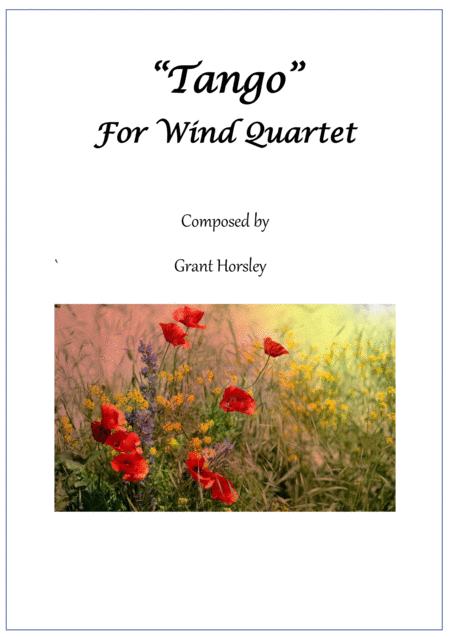 Free Sheet Music Tango For Wind Quartet Intermediate