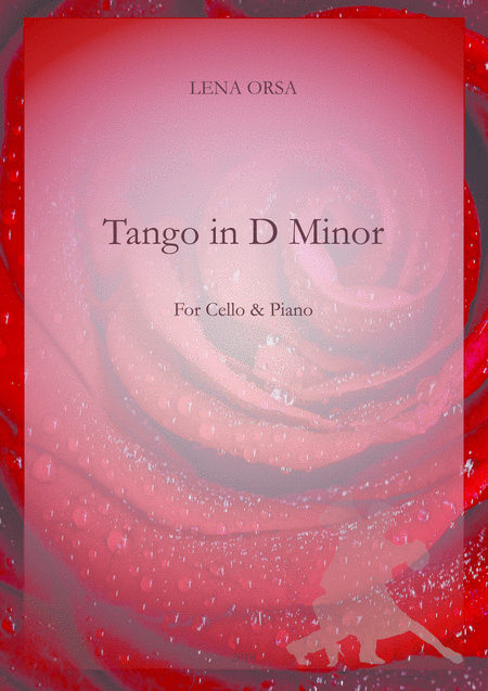 Tango In D Minor For Cello And Piano Sheet Music