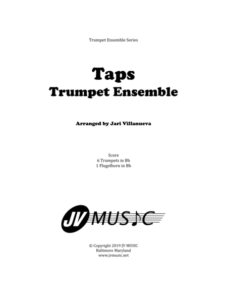 Free Sheet Music Taps For Solo Bugle And Trumpet Ensemble