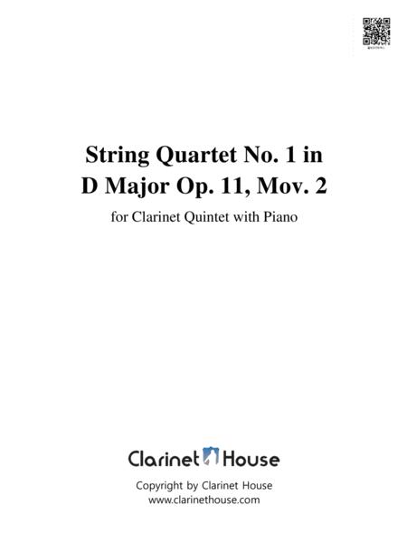 Free Sheet Music Tchaikovsky Andante Cantabile For Clarinet Ensemble