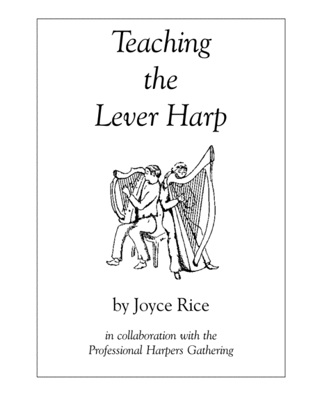 Teaching The Lever Harp Sheet Music