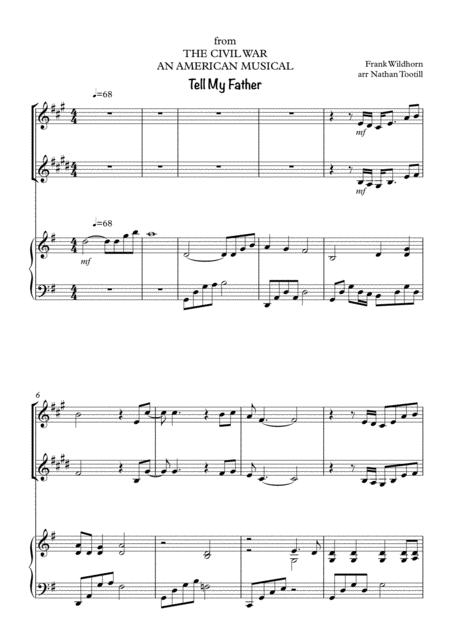 Tell My Father Sheet Music