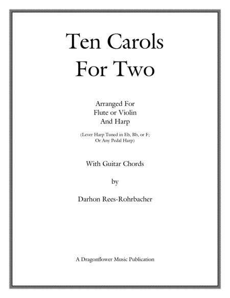 Ten Carols For Two Sheet Music