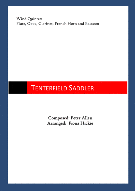 Free Sheet Music Tenterfield Saddler