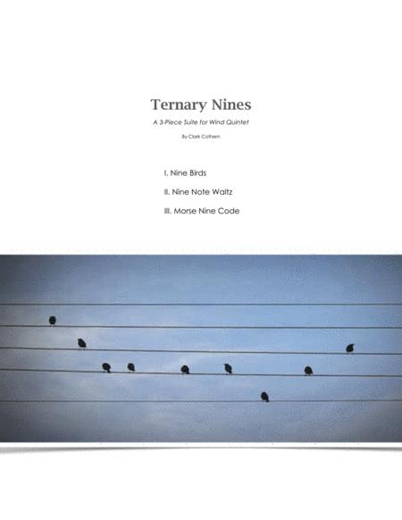 Ternary Nines 3 Part Suite For Wind Quintet Sheet Music