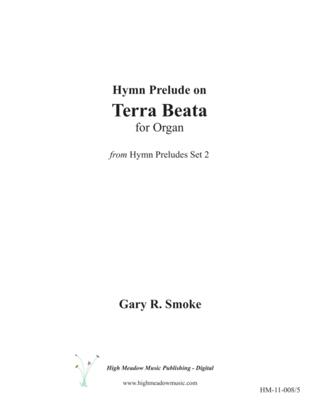 Terra Beata Sheet Music