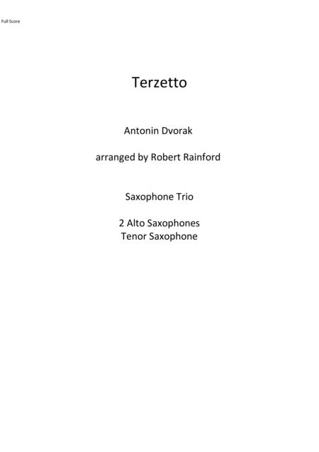 Terzetto Sheet Music