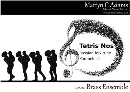 Tetris Nos 10 Piece Brass Ensemble Sheet Music