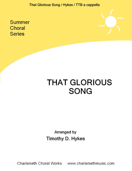 That Glorious Song Sheet Music