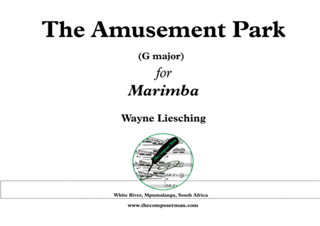 The Amusement Park For Marimba Sheet Music