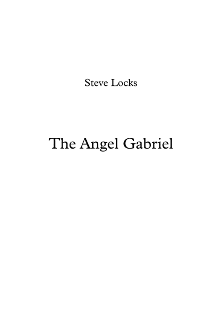 The Angel Gabriel Sheet Music