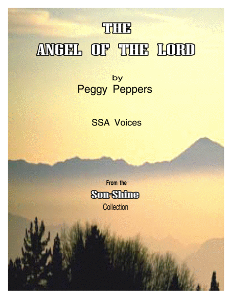 Free Sheet Music The Angel Of The Lord