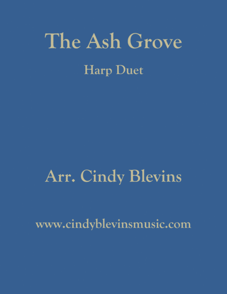 The Ash Grove Arranged For Harp Duet Sheet Music