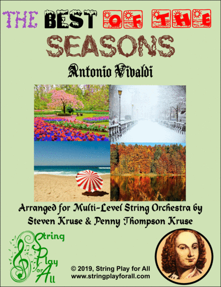 The Best Of The Seasons For Multi Level String Orchestra Sheet Music