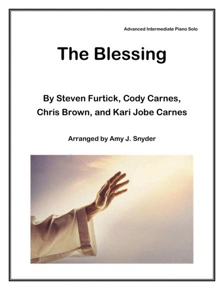 The Blessing Piano Solo Sheet Music