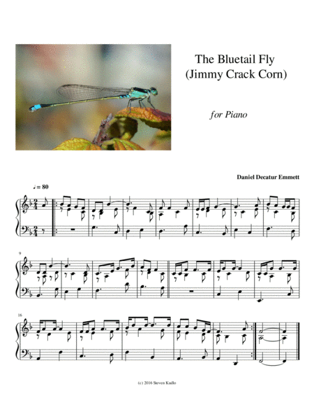 The Bluetail Fly Jimmy Crack Corn Page 1