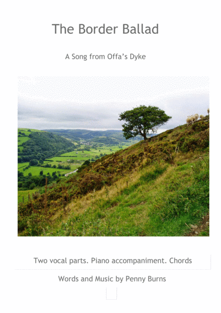 The Border Ballad A Song From Offas Dyke Sheet Music